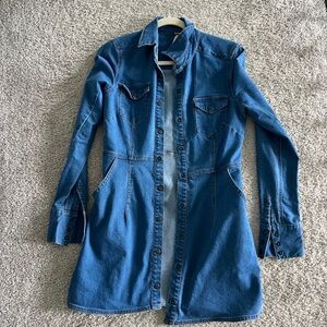 Free people denim dress